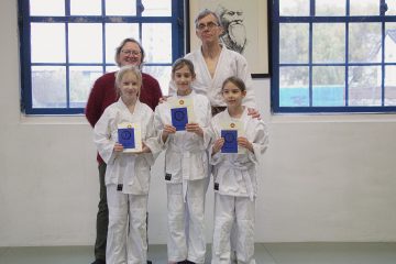 Gelbgurtprüfung Aikido-Kinder Dezember 22